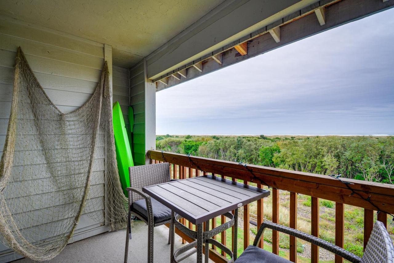 Dog-Friendly Ocean Shores Condo With Balcony And Views Exterior foto